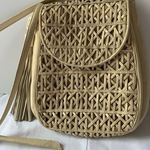 Vintage Sharif Leather Crossbody Bag